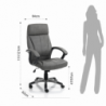POLTRONA DA UFFICIO RYE GREY TOMASUCCI