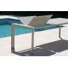 Tavolo Nettuno Allungabile 200/300 X 100 Cm Allungo Con Gambe Scorrevoli Creta Moia