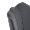 Set di 4 SEDIE SHELL GREY TOMASUCCI