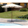 Ombrellone Torino 3x2 fusto legno acrilico Olefin Moia