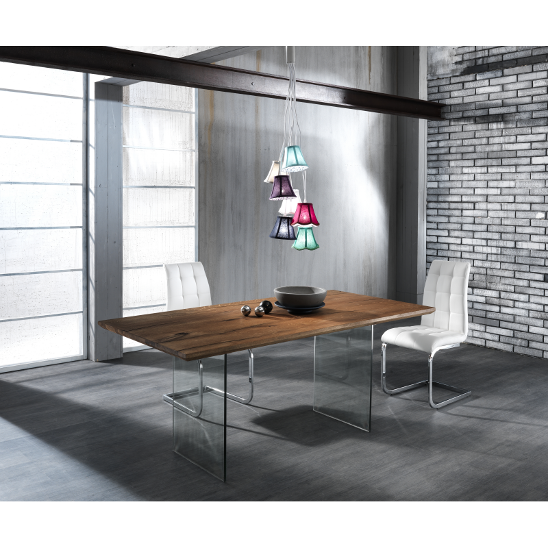 Set di 4 SEDIE "COZY WHITE" TOMASUCCI