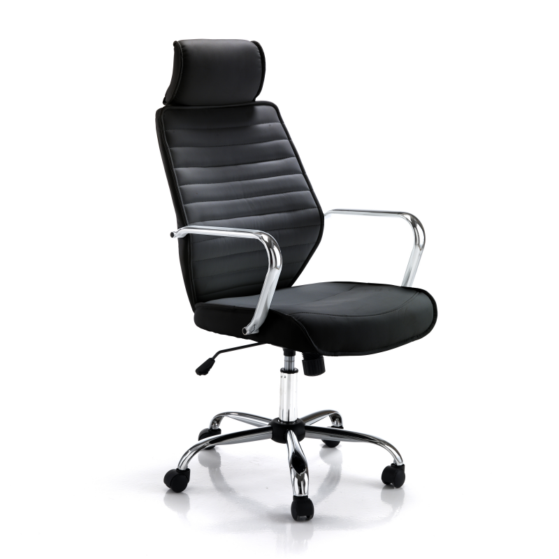 POLTRONA DA UFFICIO EVOLUTION BLACK TOMASUCCI