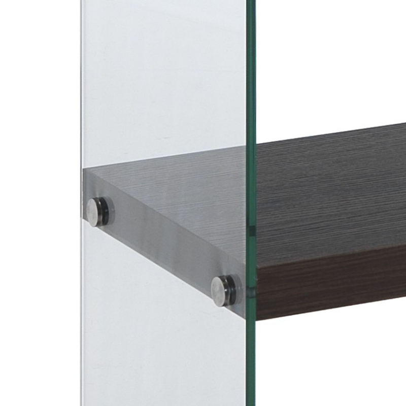LIBRERIA 5 RIPIANI NANCY 75 DARK WOOD TOMASUCCI