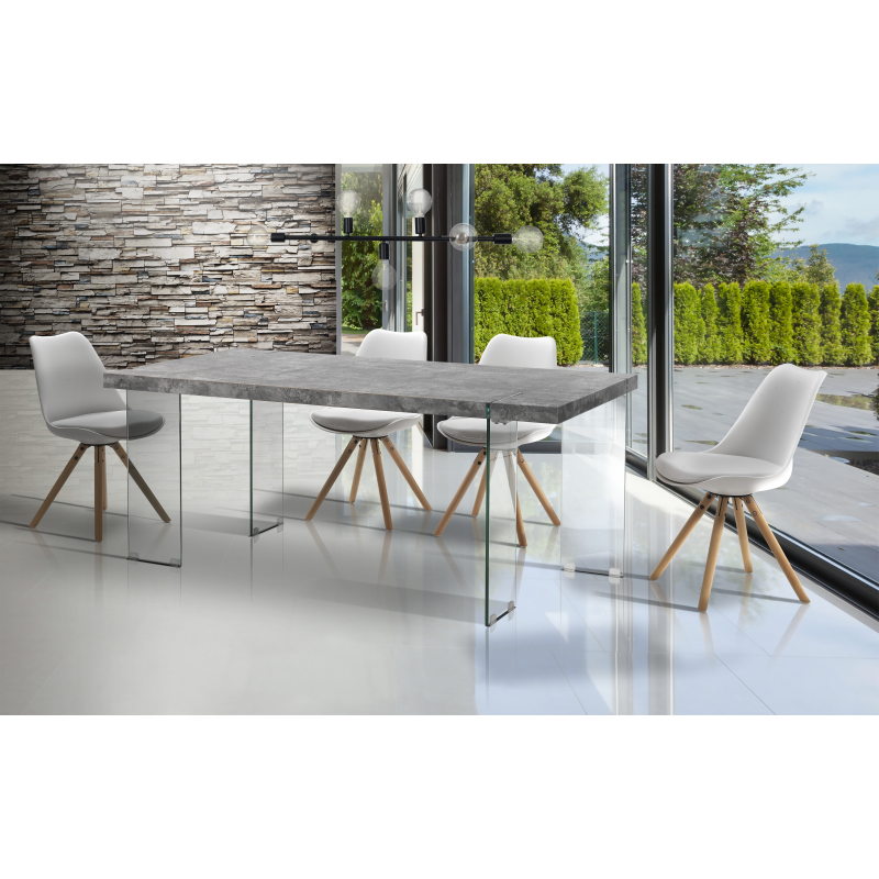 TAVOLO WAVER CEMENT TOMASUCCI