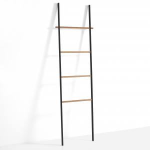 SCALA DECORATIVA - PORTA ASCIUGAMANI JANNY BLACK TOMASUCCI