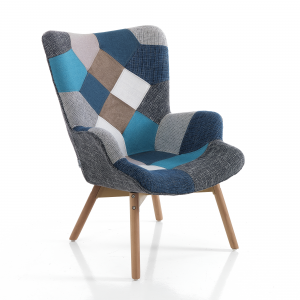 POLTRONA KALEIDOS-G BLUE TOMASUCCI