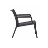Poltrona Balcony Set Valencia Resina Antracite Moia