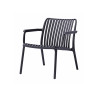 Poltrona Balcony Set Valencia Resina Antracite Moia