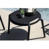 Poltrona Balcony Set Valencia Resina Antracite Moia