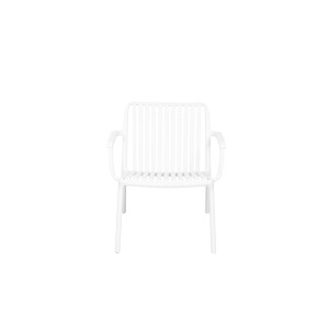 Poltrona Balcony Set Valencia Resina Bianco Moia