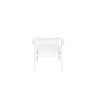 Poltrona Balcony Set Valencia Resina Bianco Moia