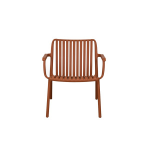 Poltrona Balcony Set Valencia Resina Mattone Moia