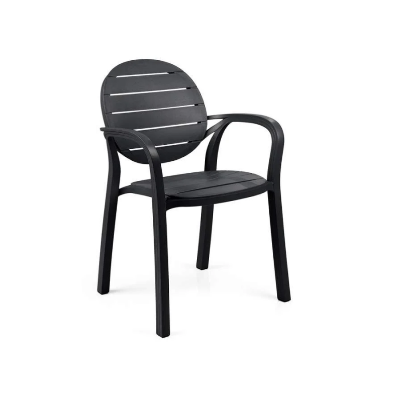 SET 2 POLTRONE PALMA IN POLIPROPILENE CON BRACCIOLI MADE IN ITALY