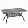 Completo pranzo alluminio pressofuso Maryland antracite 7 pezzi