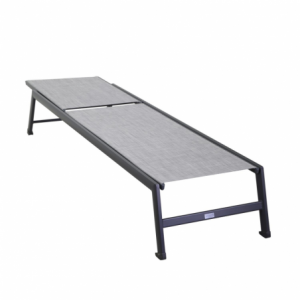 Zoom Lettino alluminio cleveland antracite cm 195x55h31