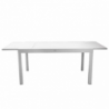 Tavolo alluminio sullivan bianco cm150/210x90h73