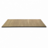 Top tavolo hpl effetto legno naturale rettangolare cm55x69x1