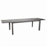 Tavolo alluminio allungabile Riverside tortora hpl cm200/300,5x104h76
