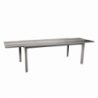 Tavolo alluminio allungabile Riverside tortora hpl cm200/300,5x104h76