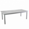 Tavolo alluminio Monterey allungabile bianco cm150/210x89h75