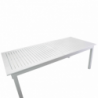 Tavolo alluminio Monterey allungabile bianco cm220/280x100h75