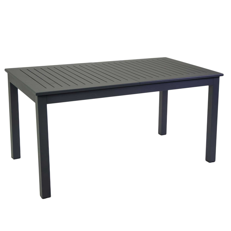 Tavolo alluminio Monterey allungabile antracite cm220/280x100h75
