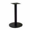 Base tavolo acciaio nero tondo cm ø45h72