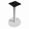 Base tavolo acciaio bianco tondo cm ø45h72