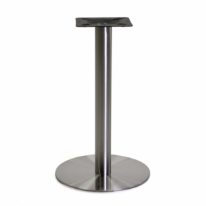 Zoom Base tavolo acciaio Gordon colore inox tondo cm ø45h72