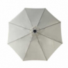 Ombrellone Benjamin alluminio palo centrale tondo ø3h2,4m antracite con led