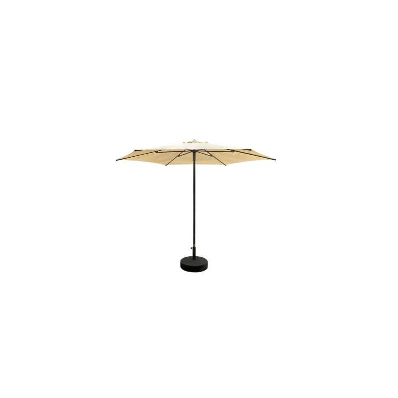 Ombrellone William alluminio palo centrale antracite ø2.7m con cover