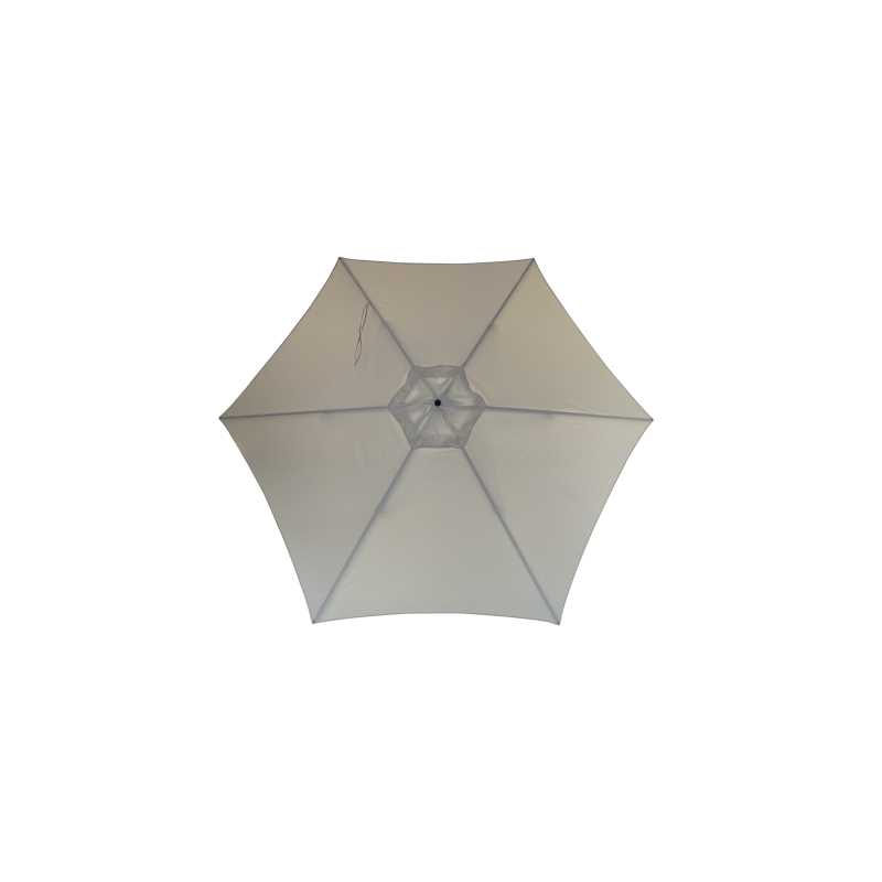 Ombrellone William alluminio palo centrale antracite ø2.7m con cover