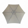 Ombrellone William alluminio palo centrale antracite ø2.7m con cover
