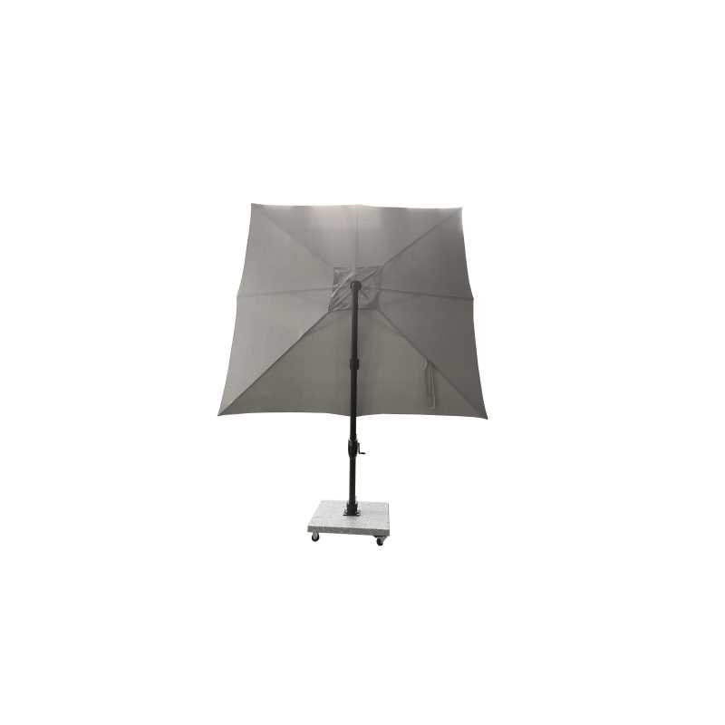 Ombrellone Noah alluminio palo lateraleantracite 3x3M con cover