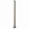 Tenda laterale cm300x140 alluminio antracite tessuto grigio