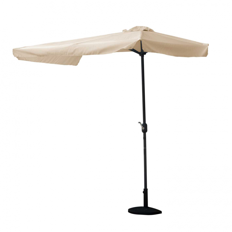 Ombrellone alluminio elmira decentrato sabbia cm230x130 (no base)