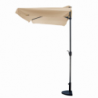 Ombrellone alluminio elmira decentrato sabbia cm230x130 (no base)
