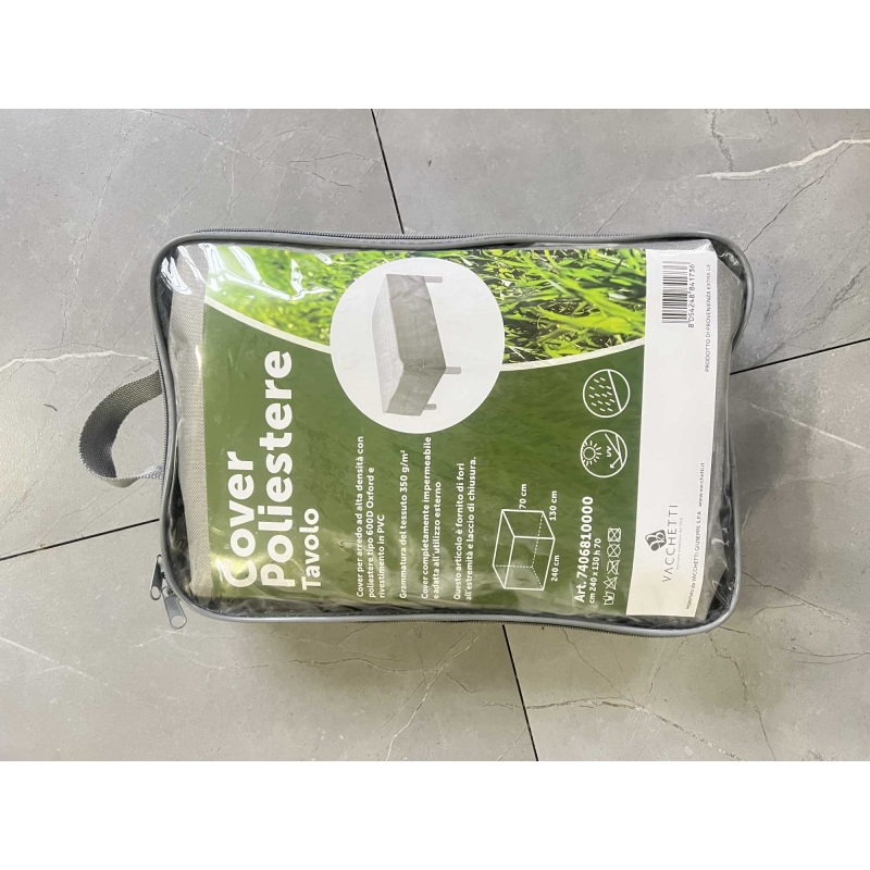 Cover poliestere tavolo cm240x130h70