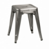 Sgabello ferro bristol galvanizzato cm39x39h45