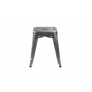 Zoom Sgabello ferro bristol galvanizzato cm 39x39h45