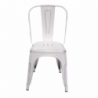 Sedia ferro new bristol bianco antico cm43x43h45/84