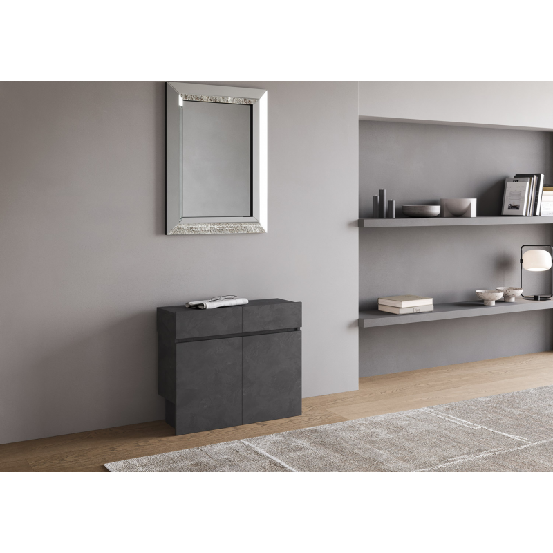 Consolle allungabile 90x42/302 Evolve con Panca inferiore e superiore 72x26/300