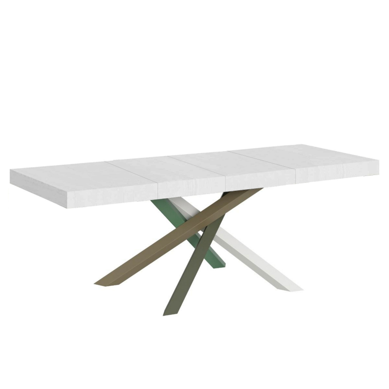Tavolo allungabile 90x180/284 cm Volantis Premium telaio gambe 4 colori (A)