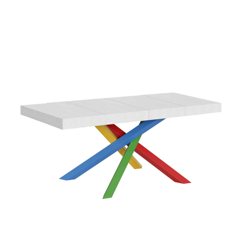 Tavolo allungabile 90x120/224 cm Volantis Premium telaio gambe 4 colori (B)