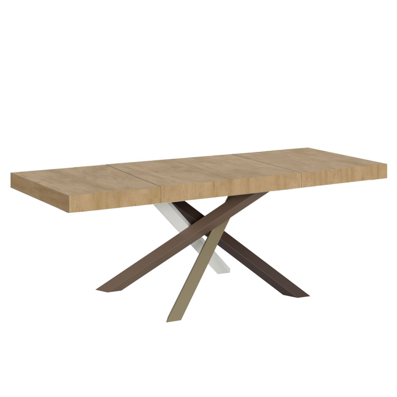 Tavolo allungabile 90x160/264 cm Volantis Premium telaio gambe 4 colori (C)
