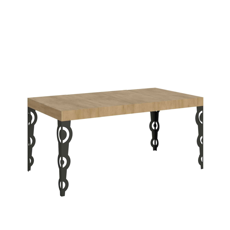 Tavolo allungabile 90x130/234 cm Karamay Premium telaio Antracite