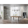 Tavolo allungabile 90x130/234 cm Karamay Premium telaio Antracite