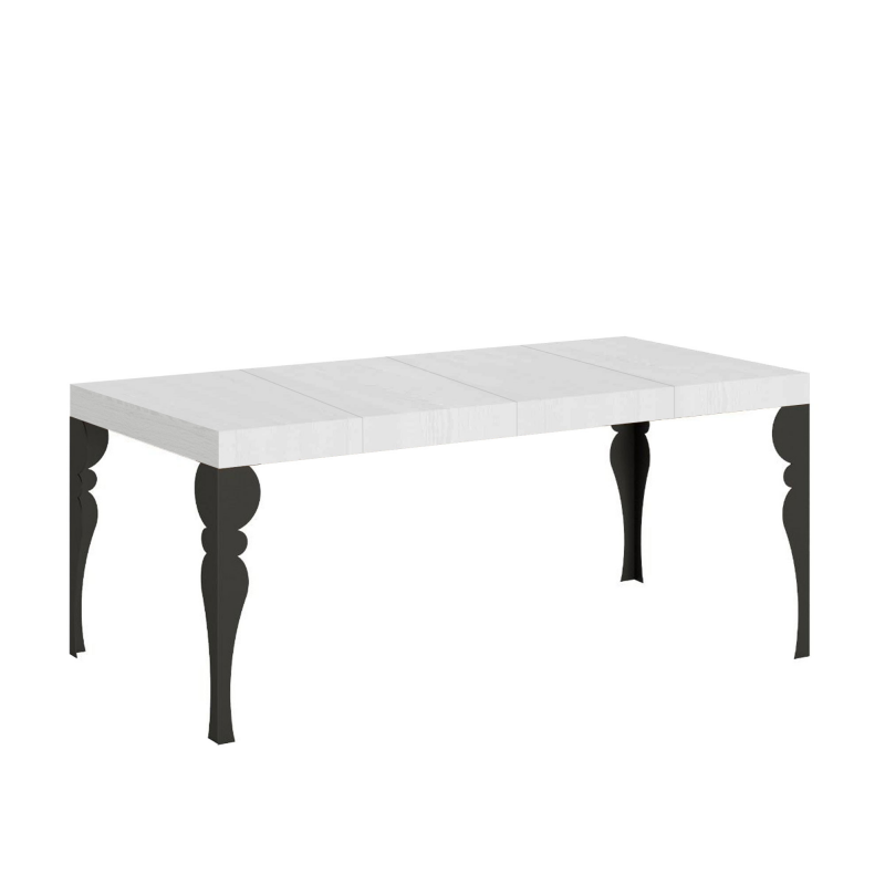 Tavolo allungabile 90x90/246 cm Paxon Premium telaio Antracite