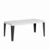 Tavolo allungabile 90x90/246 cm Flame Premium telaio Antracite