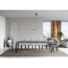 Tavolo allungabile 90x120/224 cm Everyday Premium telaio Antracite